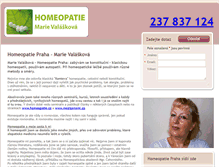 Tablet Screenshot of homeopat-valaskova.cz